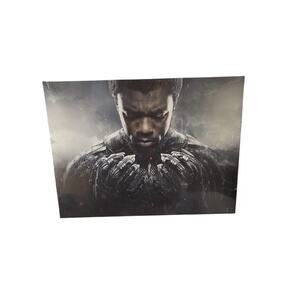 T'Challa Disney Black Panther Painting On Canvas 16” X 12” Chadwick Boseman